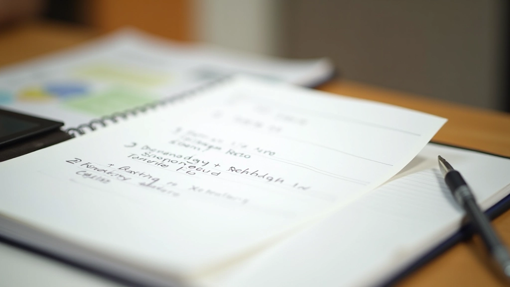 Close-up of a progress tracker with checkboxes, showing partial completion marked with pen, demonstrating visible progress measurement